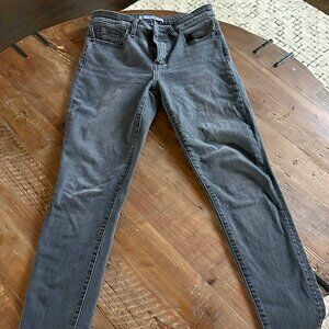 Joes Jeans skinny high rise HI HONEY grey wash jeans 28
